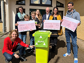 Die RSAG kürt die Gewinner der Recycling-Aktion "Umwelthelden"